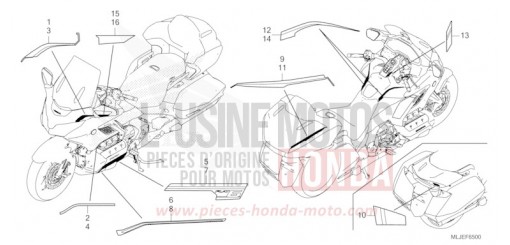 RAYURE GL1800BDR de 2024